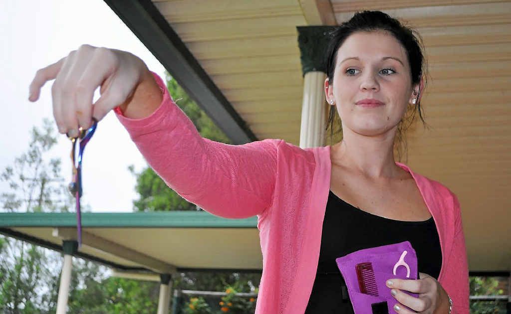 Emma McMahon gave up her hairdressing apprenticeship because she could not afford to live on such a small wage, and her boss could not afford to keep her. Emma McMahon gave up her hairdressing apprenticeship because she could not afford to live on such a small wage, and her boss could not afford to keep her.